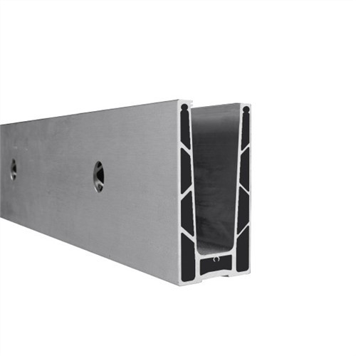 اصل کھوکھلی سائیڈ ماؤنٹ ایلومینیم گلاس چینل